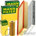 MANN FILTER INSPEKTIONSPAKET passend für 3.0 TFSI QUATTRO AUDI Q7 4LB 272+333 PS