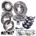 ATEC BREMSENSET BREMSENKIT VORNE+BREMSBACKENSATZ+ZUBEHÖR FÜR SKODA FABIA 6Y 5J