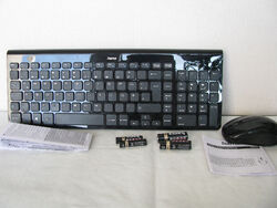 Hama Funk-Tastatur-Maus-Set Trento USB 2.0 2,4 GHz PC QWERTZ kabellos