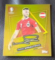 TOPPS UEFA EURO EM 2024 - AUT SP  Marko Arnautovic  Star Player  Gold signature