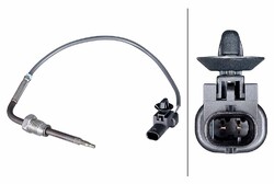 HELLA Sensor, Abgastemperatur Rußpartikelfilter, Vor u.a. für CHEVROLET, OPELDie Nr.1* für Autoteile: Top-Preis-Leistungs-Verhältnis