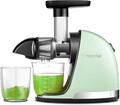 AMZCHEF Entsafter Gemüse und Obst - Entsafter Slow Juicer Rückwärts-Kau-Funktion