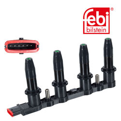 FEBI 28108 Zündspule Zündmodul Zündeinheit für GENERAL MOTORS OPEL VAUXHALL