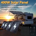 SolarPlay 400W Faltbar Photovoltaik Solarpanel 23% Effizienz für Outdoor Camping