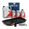 MEYLE Ölwanne + Filter Automatikgetriebe 8HP45-75 + 8L febi Getriebeöl für BMW