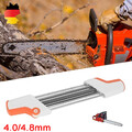 2 in1 Schärfgerät Kettensäge Kettenschärfer 4.8mm/4.0mm Schärfen für STIHL 3/8"p