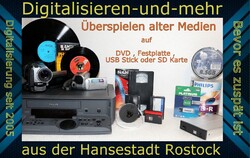 1 x VHS-C Kassette bis 30 Minuten auf Daten-DVD kopieren, digitalisieren