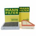 MANN Innenraum + Luftfilter für MERCEDES W176 W246 W242 C/X117 X156 160-250 M270