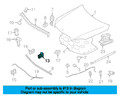 Mercedes-Benz C-Klasse W204 Motorhaubenverriegelung vorne A2048800260