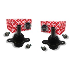 2X FEBI BILSTEIN TRAGGELENKE VORNE BEIDSEITIG PASSEND FÜR FORD TRANSIT