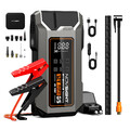 10000mAh Auto Starthilfe Jump Starter Ladegerät Powerbank KFZ mit Luftkompressor