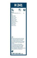 Scheibenwischerblatt 3 397 015 451 BOSCH für PEUGEOT RENAULT