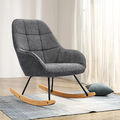 Schaukelsessel Schaukelstuhl Lesesessel Wohnzimmer Relaxsessel Schwingsessel