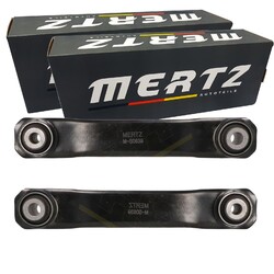 2X MERTZ QUERLENKER HINTEN UNTEN BEIDSEITIG PASSEND FÜR FIAT CROMA OPEL SIGNUM