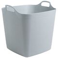WHAM Flexi-Store Square Groß Tub 40 Liter - Cool Gray