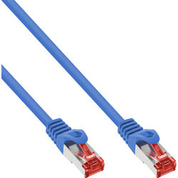 1 x Netzwerk Patchkabel Inline Cat 6 0,25m - 50m 1 Gbps CU S/FTP LAN 12 Farben
