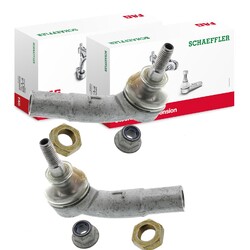 2x SCHAEFFLER FAG SPURSTANGENKOPF LINKS+RECHTS passend für FORD FIESTA FUSION