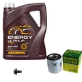 MANN-FILTER Inspektionspakete MANNOL 5L Energy 5W-20 für Ford Ecosport 1.0