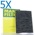5x Mann-Filter Innenraumfilter Pollenfilter Filter Innenraumluft FP 28 009