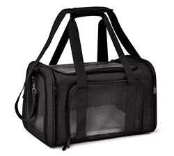 Transportbox Hunde Flugbox Hundebox/Katzen Autobox Reisebox faltbar Reisetasche