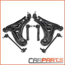 2x Querlenker + 2x Spurstangenkopf + 2x Koppelstange Vorne für Daewoo Chevrolet