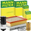 MANN FILTER INSPEKTIONSPAKET passend für 2.0 TDI BiTDI VW AMAROK 2H S1/122-180PS