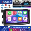 4Core Für Smart Fortwo 451 2005-10 64G Android14 Autoradio Apple Carplay GPS Nav