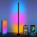 LED Stehleuchte RGB 10W Dimmbar Farbig Stehlampe Lichtsäule Standleuchte Dimmbar
