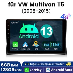 Für VW T5 Multivan Transporter 6GB+128G Android 13 Autoradio Carplay Navi RDS BT