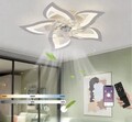 Deckenventilator mit Beleuchtung und Fernbedienung Dimmbar LED Deckenlampe 60W