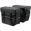 Doppelpacktasche Greenlands 34 Liter 35 x 31 x 16 cm (2x) - Schwarz