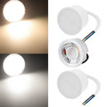 LED Leuchtmittel Modul Spot flach tiefe 24mm für Einbaustrahler Set dimmbar 230V