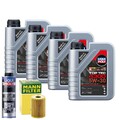 Motoröl 5W30 LIQUI MOLY Top Tec 4300 4L +MANN Ölfilter +Spülung