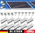 Solarmodul Halterung Kit Solarpanel Trapezblech Flachdach PV Montage Befestigung