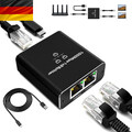 LAN Splitter 1 auf 2 Gigabit Ethernet Switch 2 4 Port Netzwerk Kabel Verteiler