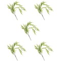  Set of 5 Eukalyptus Zweige Künstlich Künstliche Rebendekoration Faux -Reben