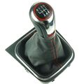 Schaltsack Schaltmanschette Schaltknauf pasend fü VW Golf 5 6 Jetta 6 Gang Chrom