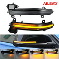 2x Led Außenspiegel Spiegelblinker für BMW F20 F21 F30 F31 F33 E84 X1 | Schwarz