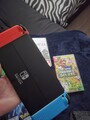 Nintendo Switch OLED-Modell HEG-001 64GB Handheld - Schwarz/Neon-Blau/Neon-Rot