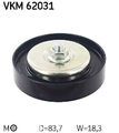 SKF (VKM 62031) Spannrolle, Keilrippenriemen für NISSAN