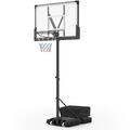 Basketballkorb Basketballständer 125-305 cm höhenverstellbar mit Netzen