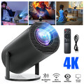 Mini Smart Beamer 4K UHD 5G WiFi Heimkino Projektor LED Bluetooth Android DHL