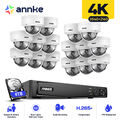 ANNKE 8MP POE AI Überwachungskamera 8CH/16CH 12MP NVR Mit Audio Farbnachtsicht 