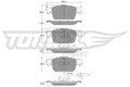 TOMEX Brakes Bremsbelagsatz, Scheibenbremse TX 18-21 für AUDI