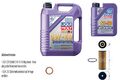 MAHLE Ölfilter 6 L LIQUI MOLY 5W-40 High Tech für Audi A5 Sportback A4 2.0 TFSI