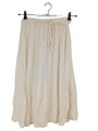 TMRW. Glockenrock Damen Rock Gr. DE 38 creme Casual-Look