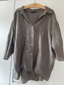 Zara Bluse, Größe S, Farbe Taupe