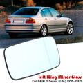 Spiegelglas Links / Rechts Für 3er BMW E46 Compact Limo Touring Blau Glas ASPHÄR