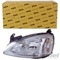 TYC HAUPTSCHEINWERFER H7/H7 LINKS passend für OPEL COMBO CORSA C KASTEN 1.0-1.8