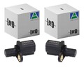 2X ABAKUS ABS-SENSOR RADDREHZAHL HINTEN passend für VOLVO C70 S40 S60 S80 V50 V6